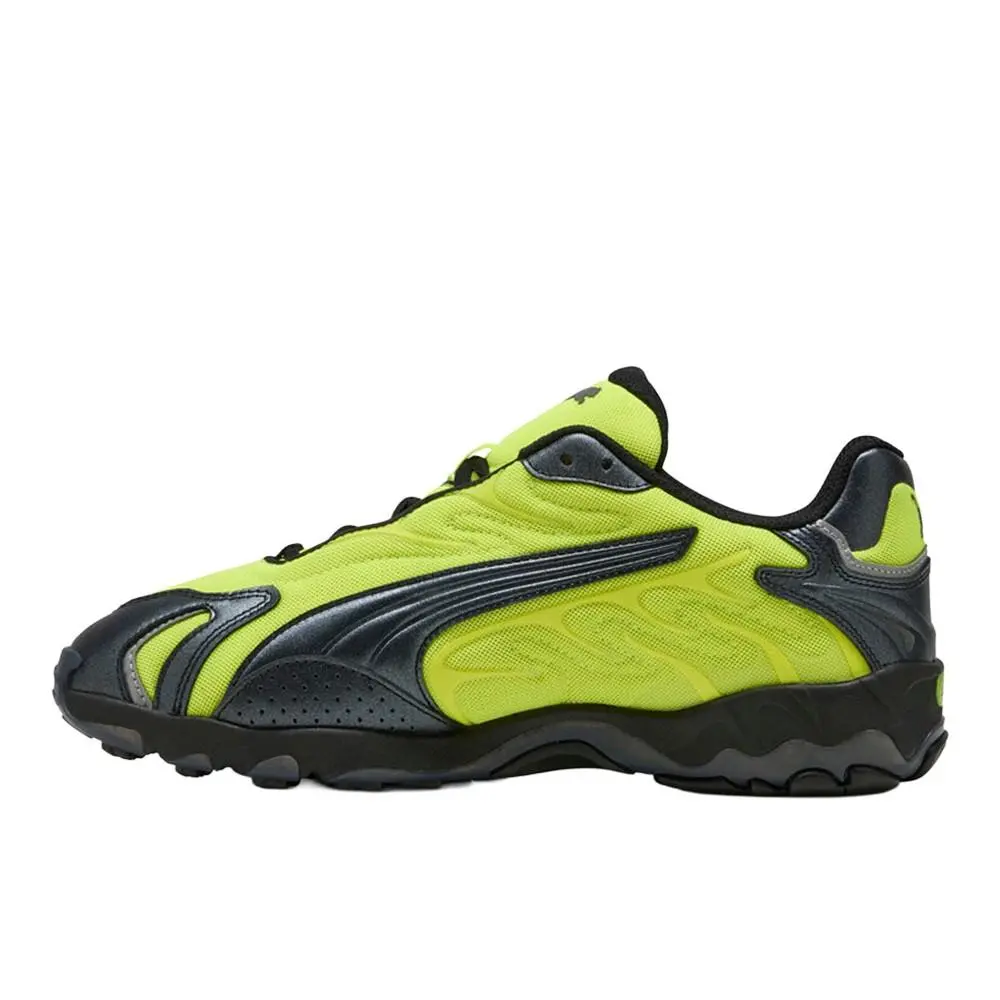 Puma shoes - PUMA Inhale Metallic Lace Up - 40178002 - Yellow 1