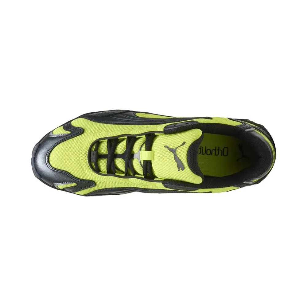 Puma shoes - PUMA Inhale Metallic Lace Up - 40178002 - Yellow 2