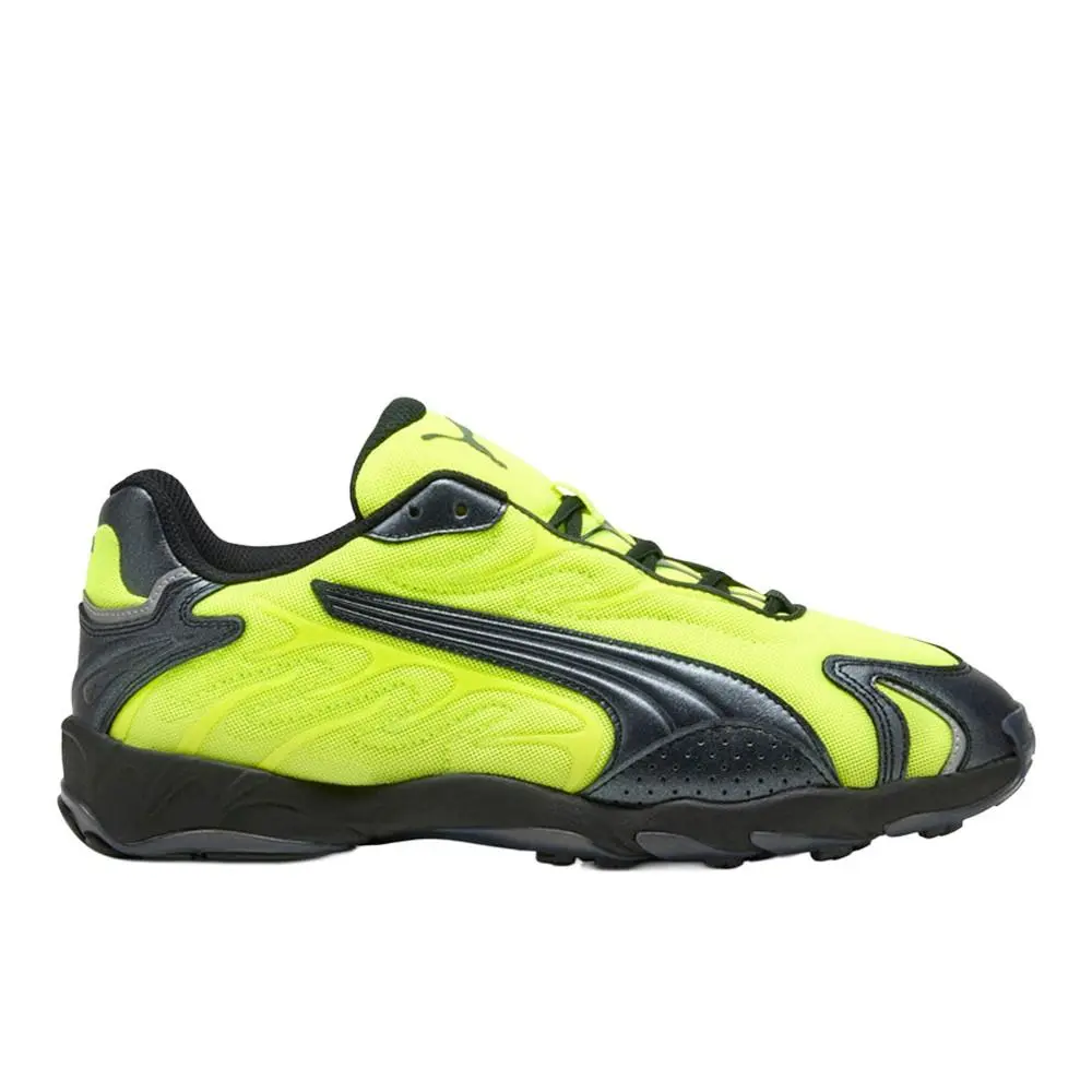 Puma shoes - PUMA Inhale Metallic Lace Up - 40178002 - Yellow 5