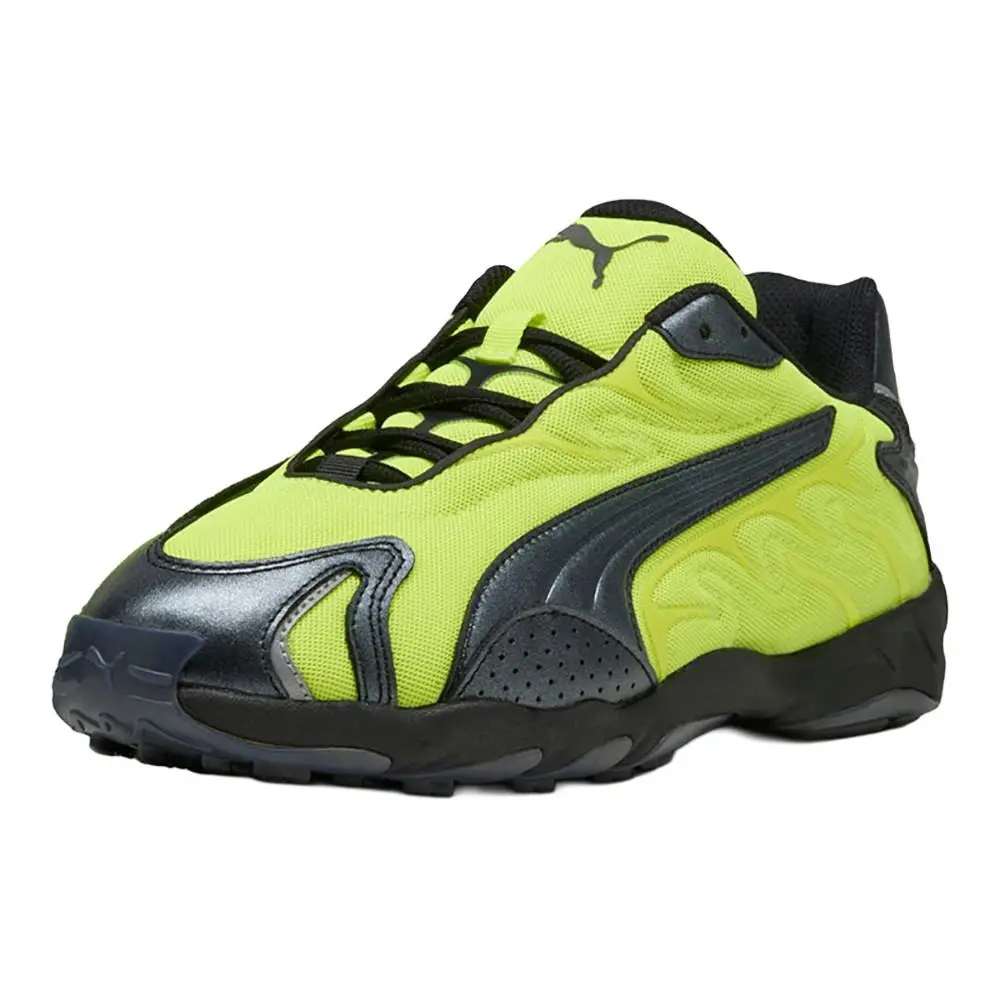 Puma shoes - PUMA Inhale Metallic Lace Up - 40178002 - Yellow 6