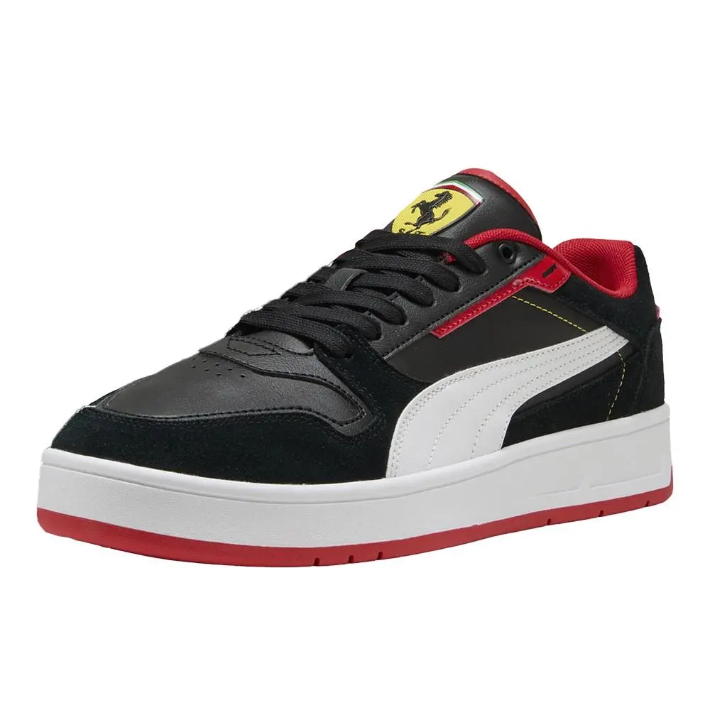 Puma shoes - PUMA Scuderia Ferrari Court Classic Street Lace Up - 30914501 - Black 0
