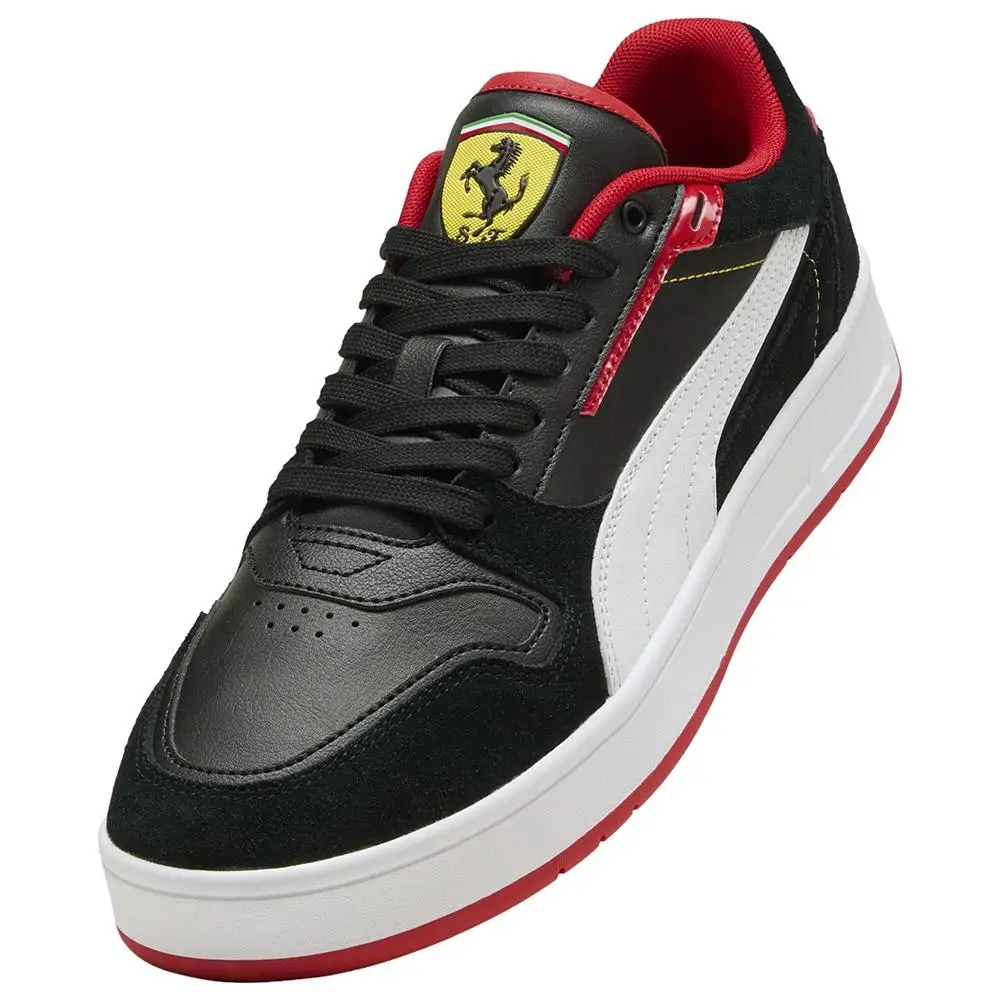 Puma shoes - PUMA Scuderia Ferrari Court Classic Street Lace Up - 30914501 - Black 12