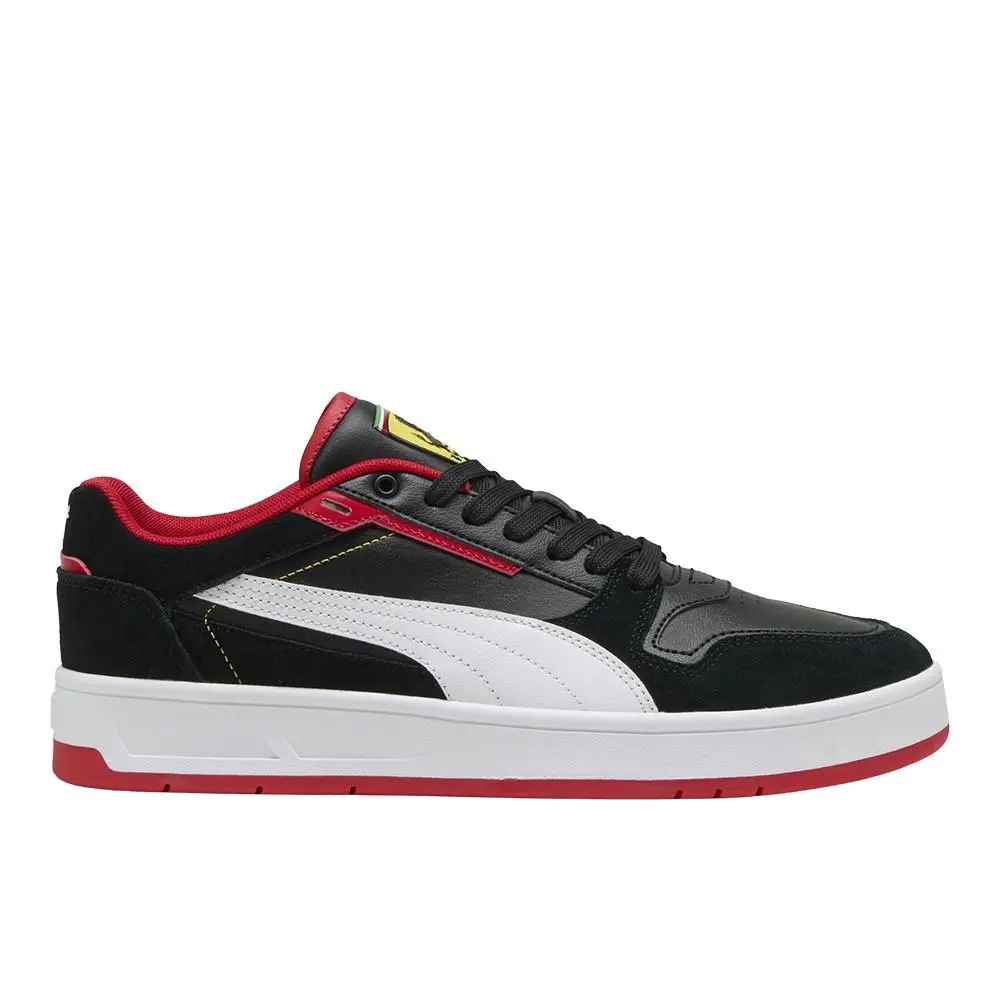 Puma shoes - PUMA Scuderia Ferrari Court Classic Street Lace Up - 30914501 - Black 7