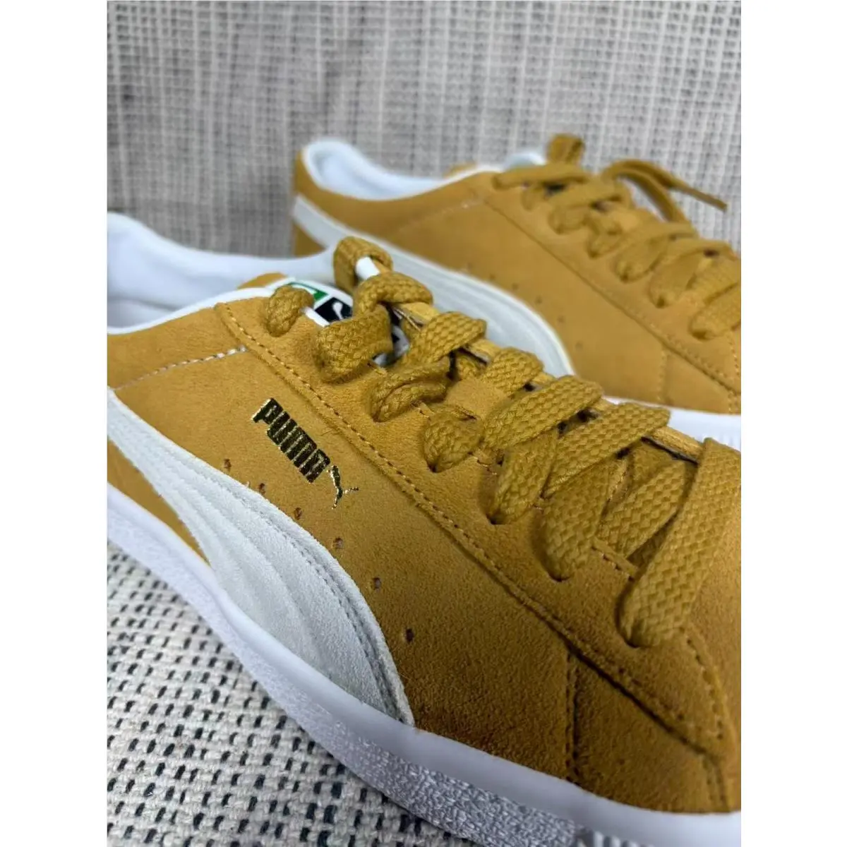 Puma shoes - PUMA Suede - Suede - 374921-01 - Yellow 2