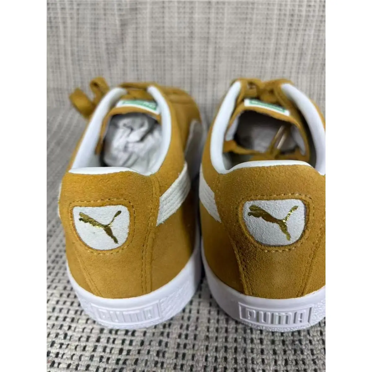 Puma shoes - PUMA Suede - Suede - 374921-01 - Yellow 5