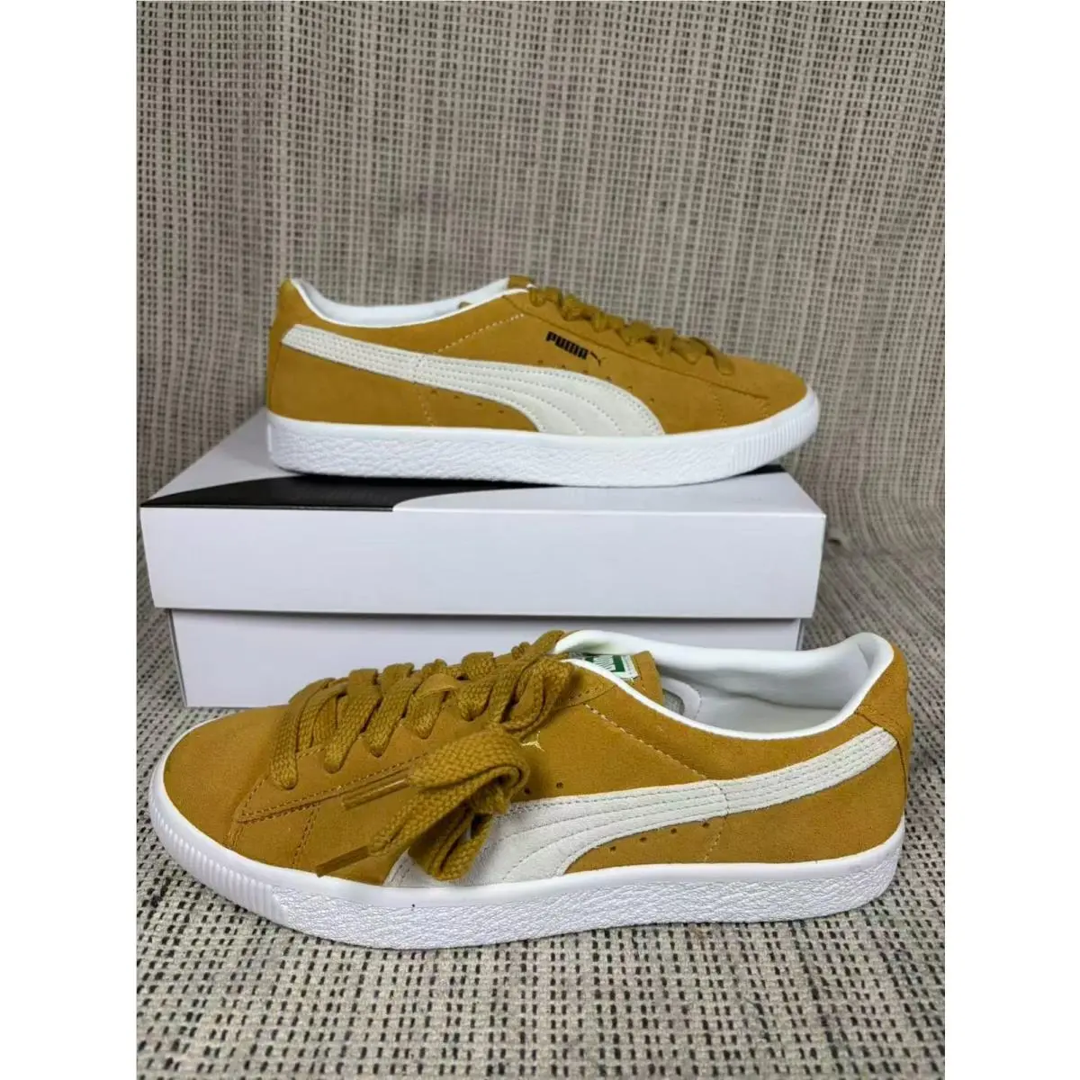 Puma shoes - PUMA Suede - Suede - 374921-01 - Yellow 11