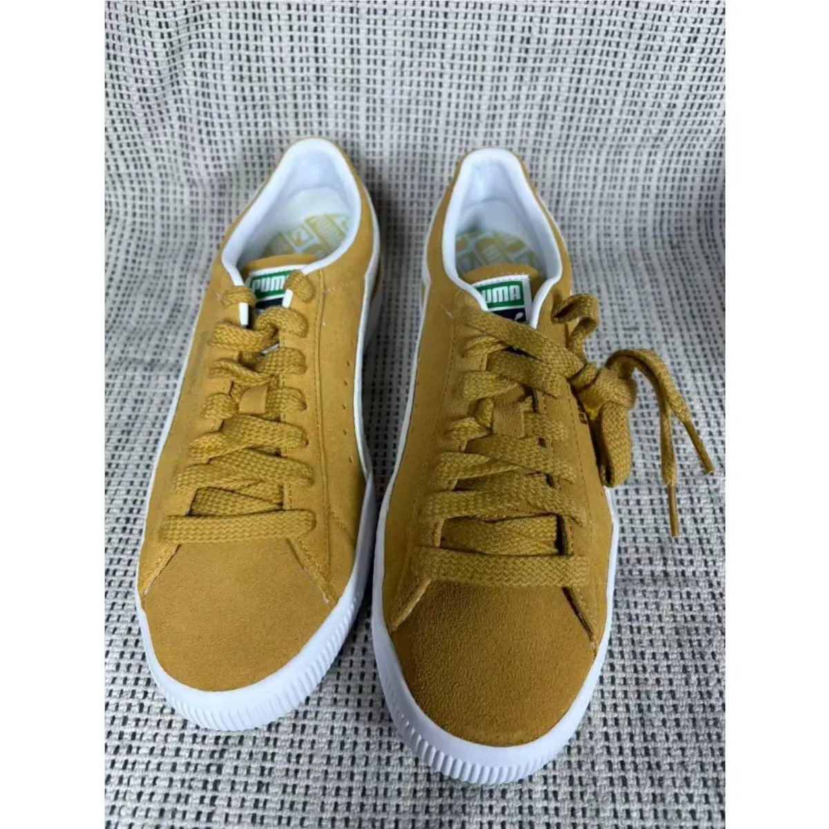 Puma shoes - PUMA Suede - Suede - 374921-01 - Yellow 20