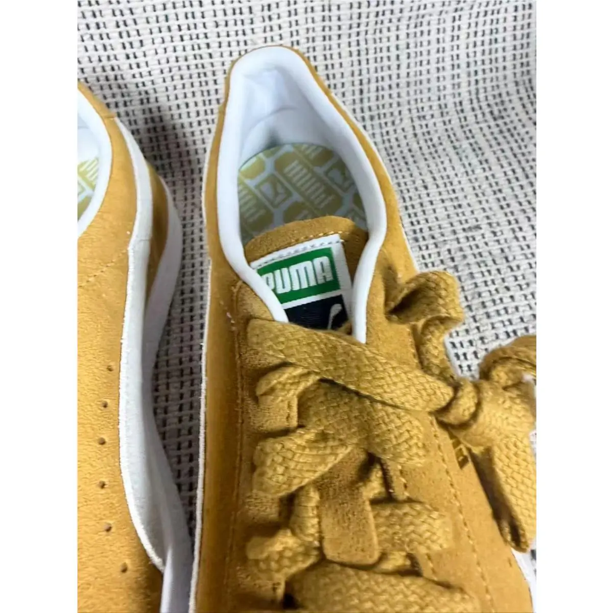 Puma shoes - PUMA Suede - Suede - 374921-01 - Yellow 21