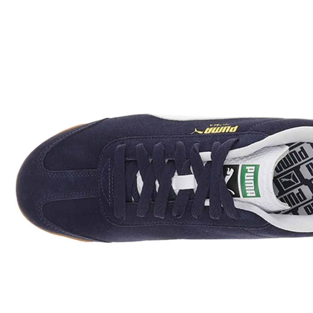 Puma shoes - PUMA Roma Pitch Lace Up - 40342201 - Blue 5