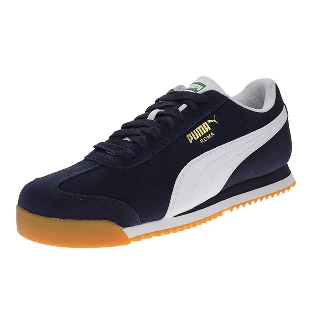 Puma shoes - PUMA Roma Pitch Lace Up - 40342201 - Blue 8