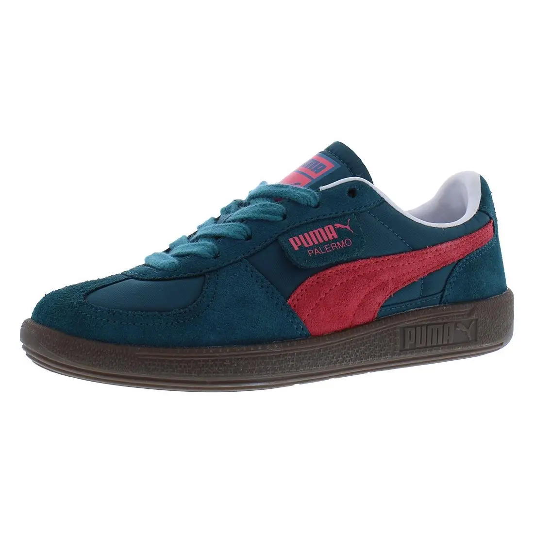 Puma shoes - Cold Green/Tart Cherry/White, Main: Green 0