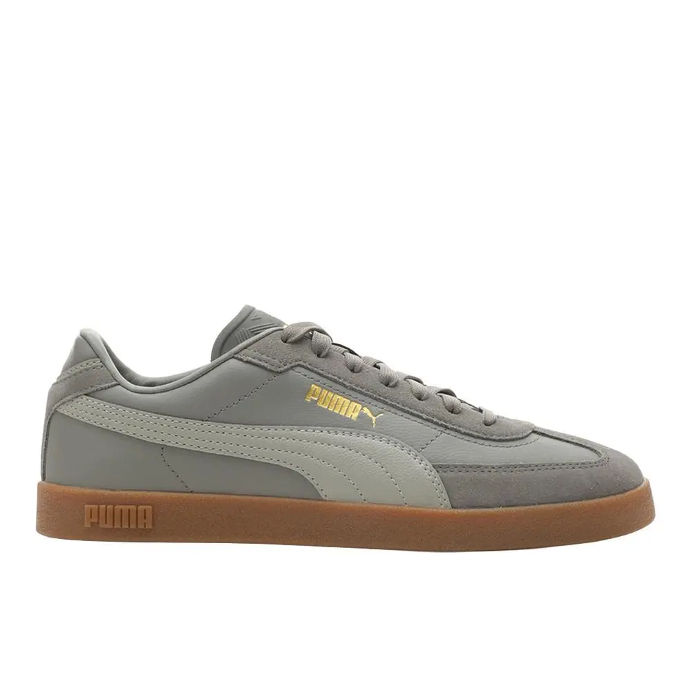 Club Ii Era Lace Up Mens Grey Sneakers Casual Shoes 39744712 by Puma