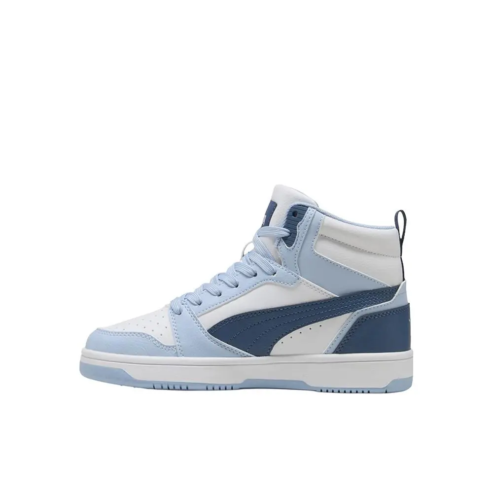 Puma shoes - PUMA Rebound V6 Mid High Top  Youth - 39383132 - Blue, White 1