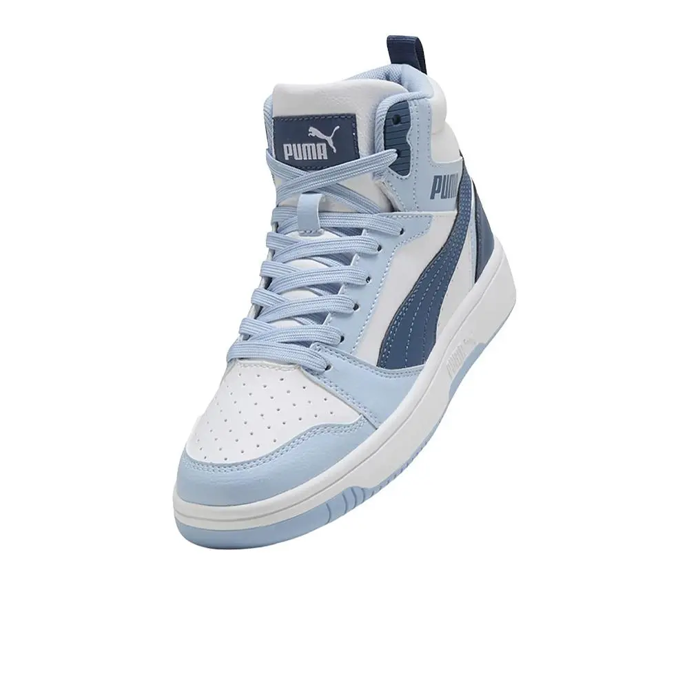 Puma shoes - PUMA Rebound V6 Mid High Top  Youth - 39383132 - Blue, White 4