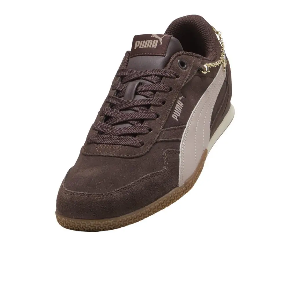 Puma shoes - PUMA Bella Donna Suede Jewel Lace Up - 40700401 - Brown 4