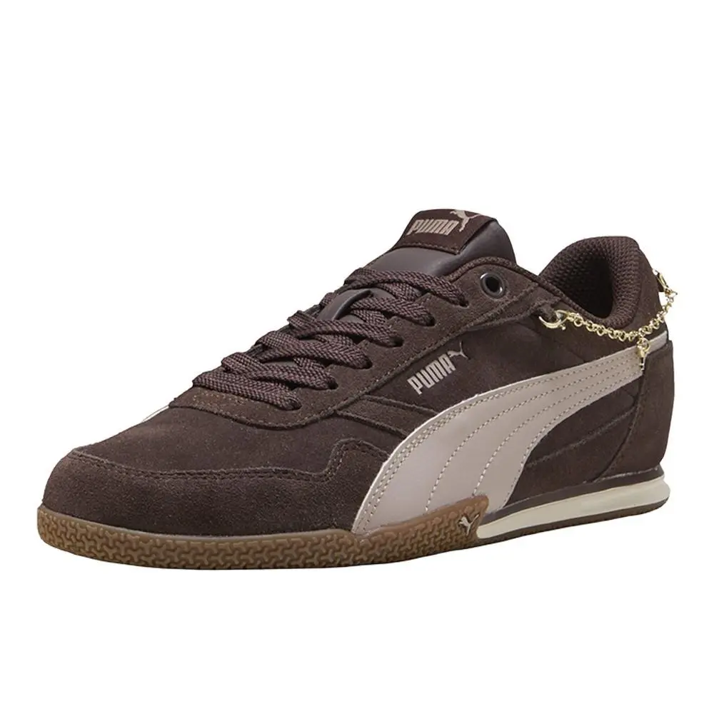 Puma shoes - PUMA Bella Donna Suede Jewel Lace Up - 40700401 - Brown 8