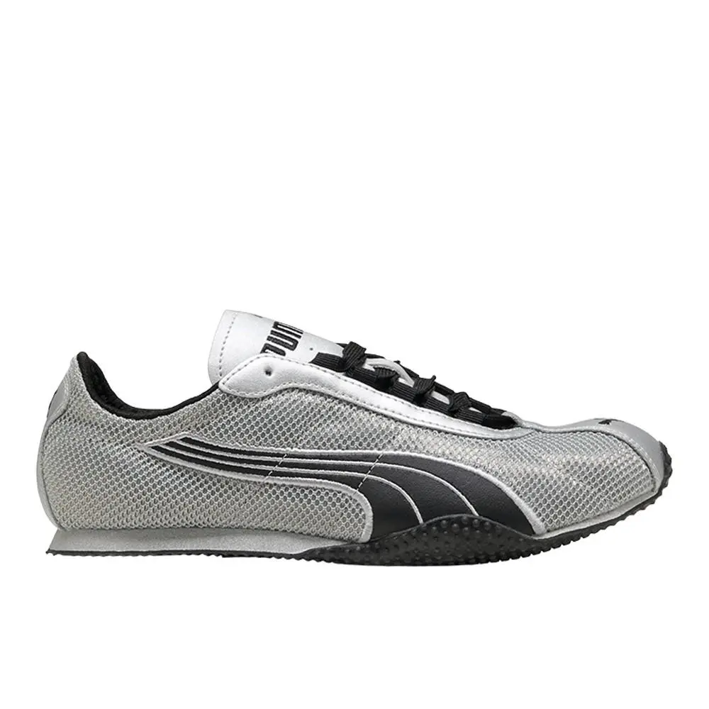 Puma Hstreet Chrome Lace Up Mens Silver Sneakers Casual Shoes 40612605