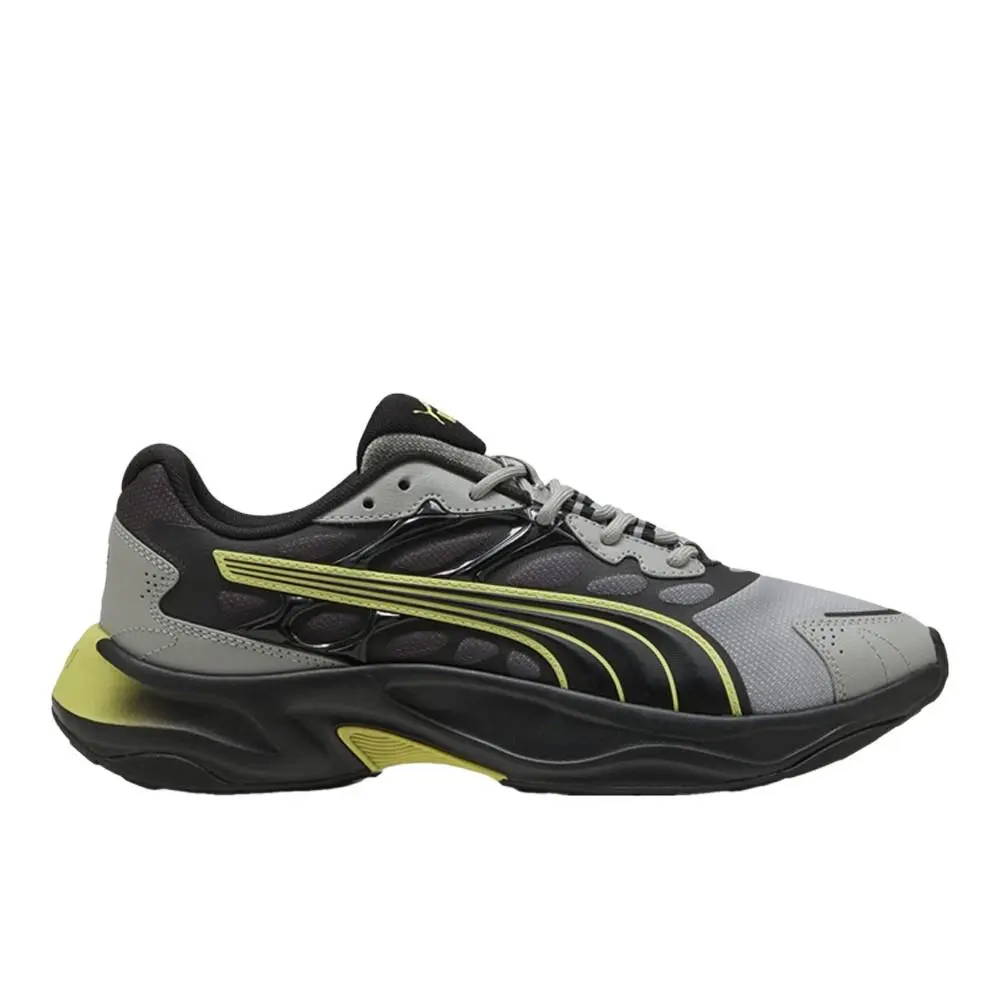 Puma Insphere Fade Lace Up Mens Black Grey Sneakers Casual Shoes 40471602