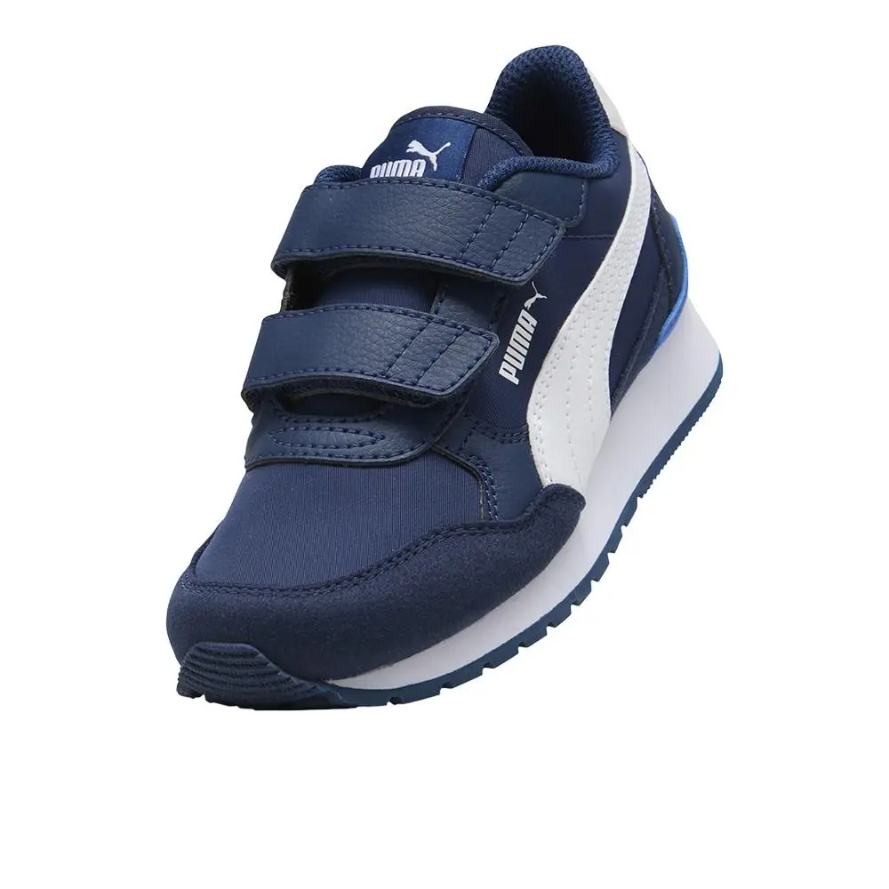 Puma shoes - PUMA St Runner V4 Nylon Slip On  Youth - 39974009 - Blue 4