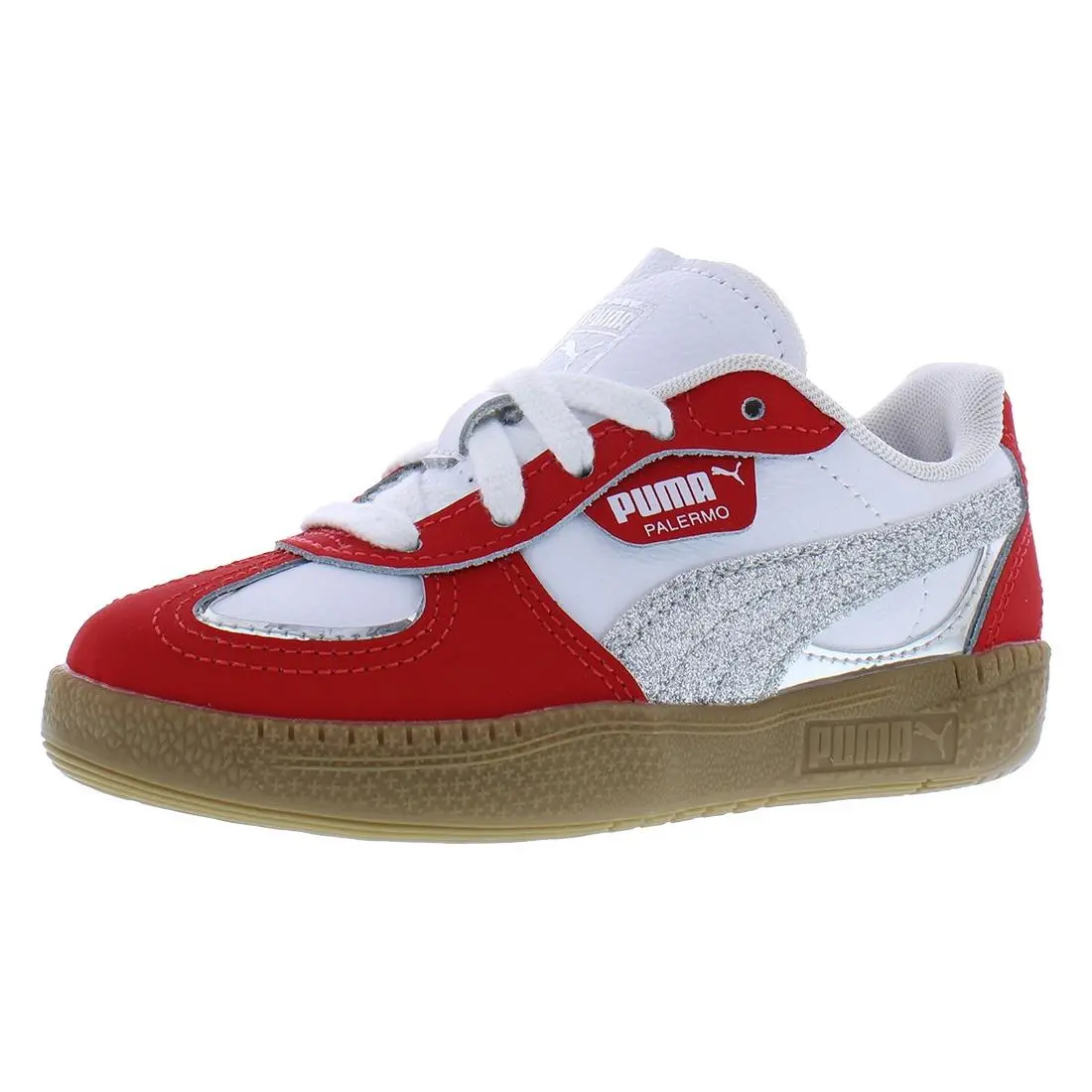 Puma shoes - 40180101 - 40180101 - Red/Silver/Gum, Main: Red 0