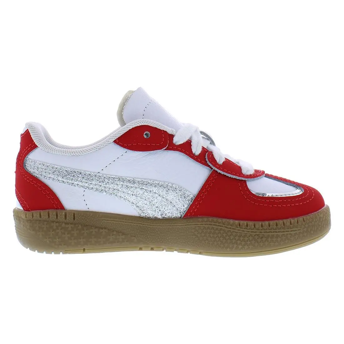 Puma shoes - 40180101 - 40180101 - Red/Silver/Gum, Main: Red 1