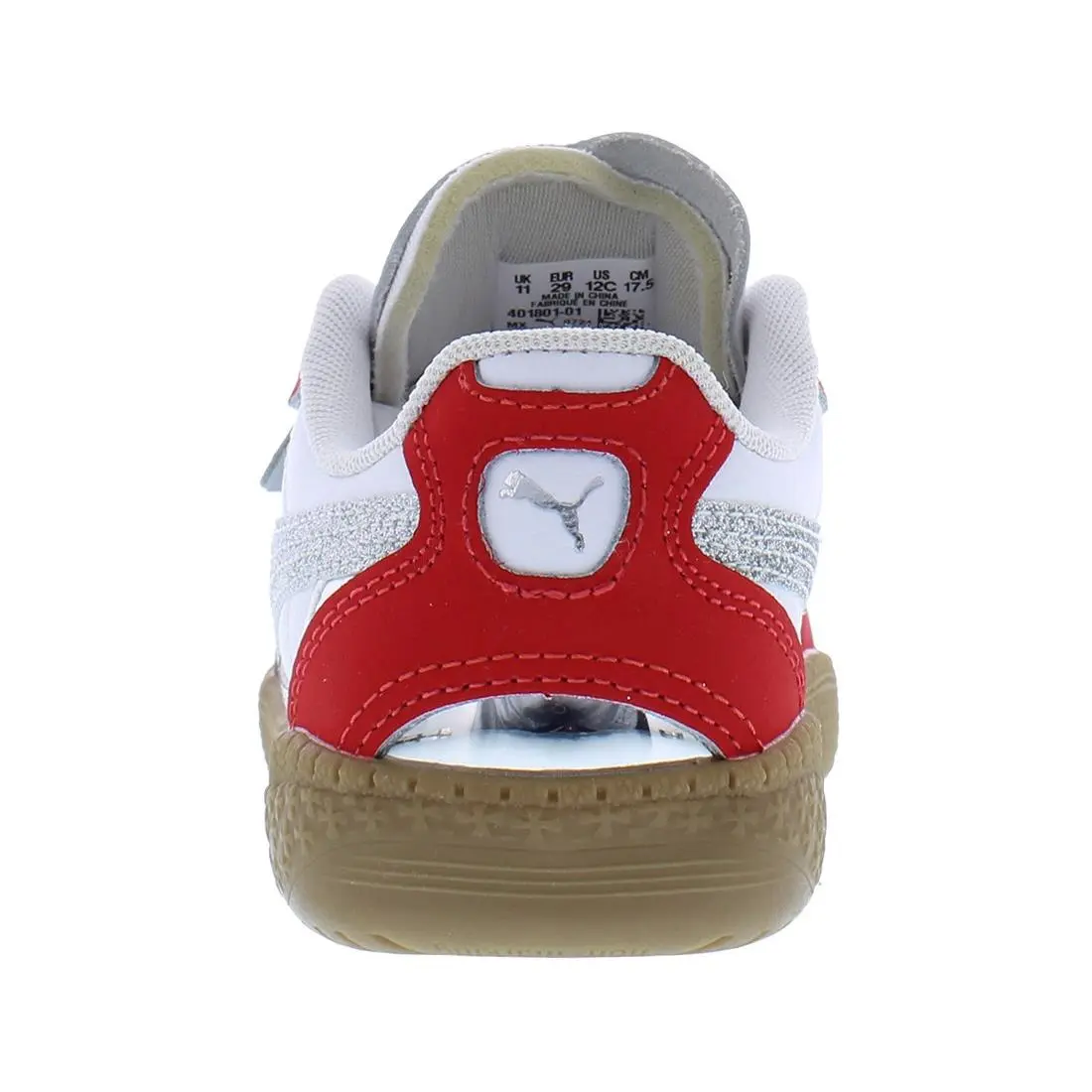 Puma shoes - 40180101 - 40180101 - Red/Silver/Gum, Main: Red 2