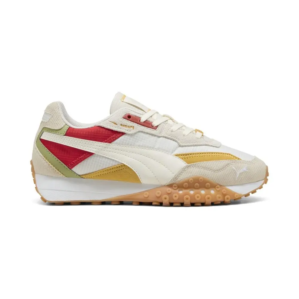 Blktop Rider Multicolor Lace Up Mens White Sneakers Casual Shoes 39590709 by Puma