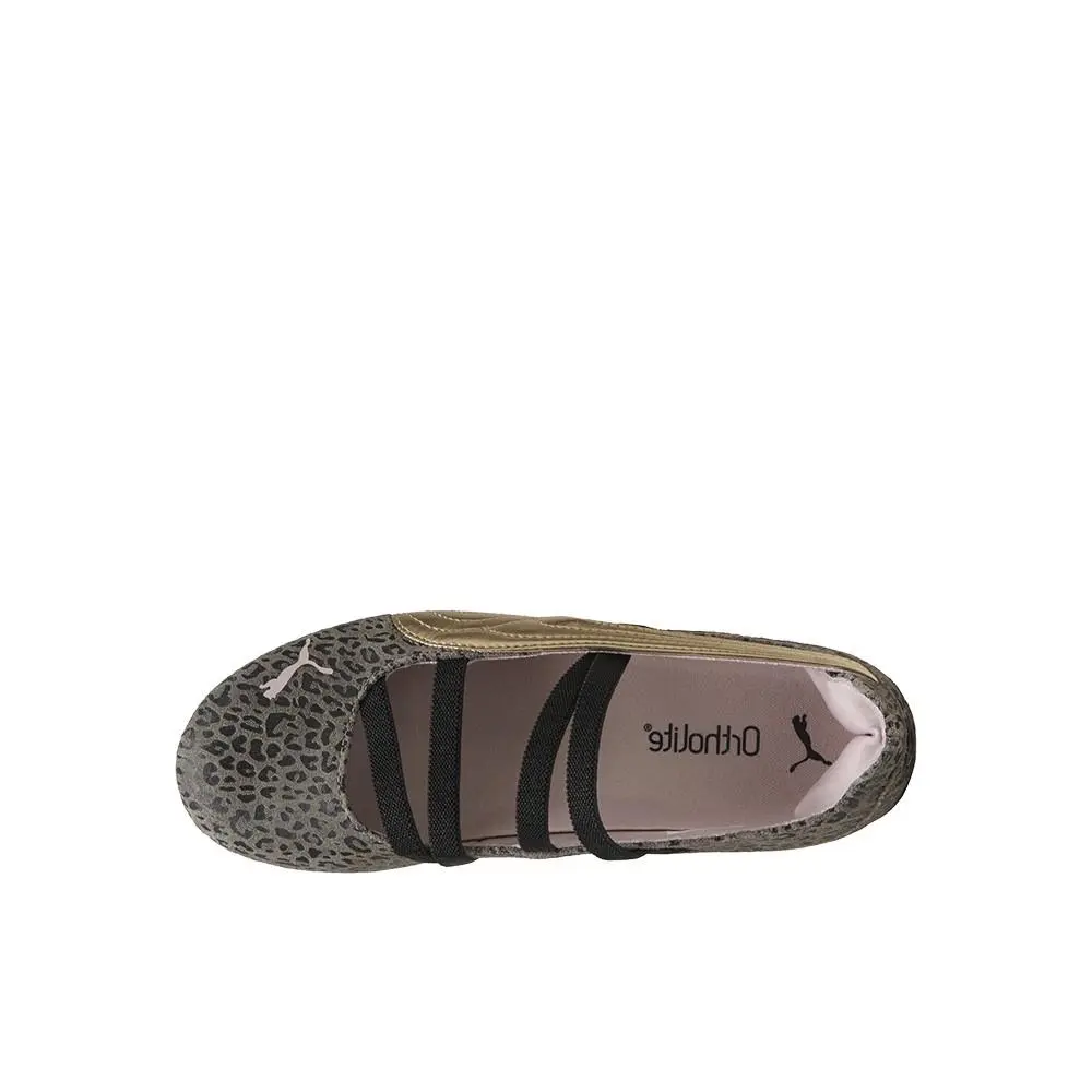 Puma shoes - PUMA Speedcat Ballet Leogirl  Youth - 40904501 - Brown, Gold 2