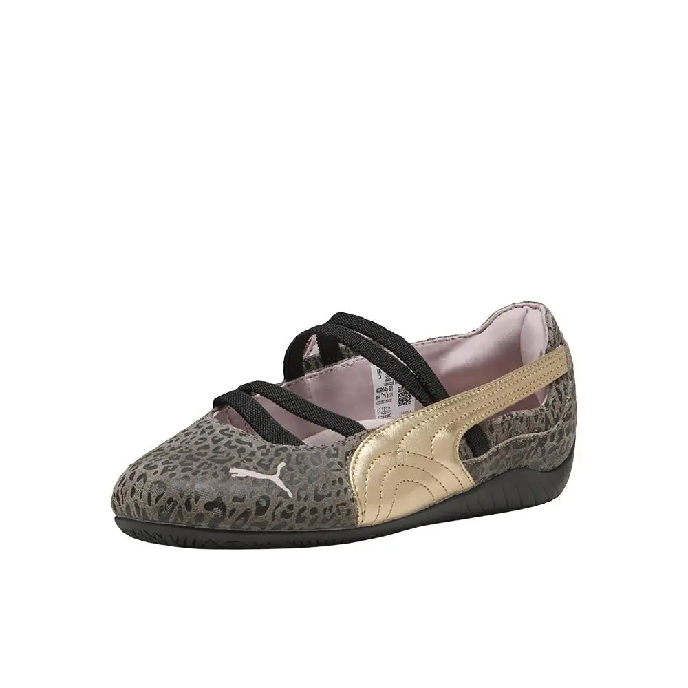 Puma shoes - PUMA Speedcat Ballet Leogirl  Youth - 40904501 - Brown, Gold 8