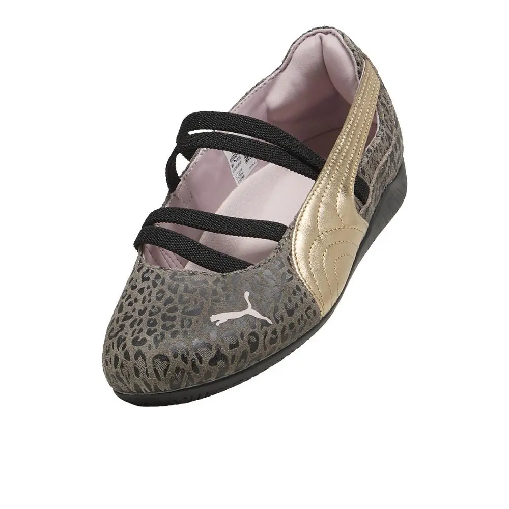 Puma shoes - PUMA Speedcat Ballet Leogirl  Youth - 40904501 - Brown, Gold 12