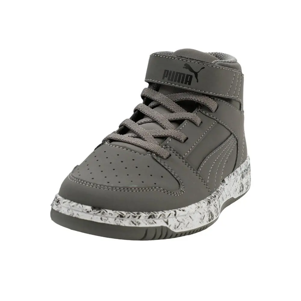 Puma shoes - PUMA Rebound Layup Nbk Trek Lace Up  Youth - 40644701 - Grey 0
