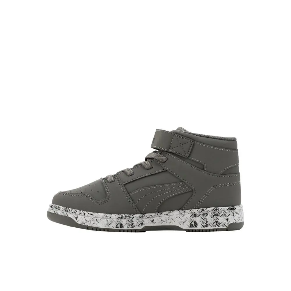 Puma shoes - PUMA Rebound Layup Nbk Trek Lace Up  Youth - 40644701 - Grey 1