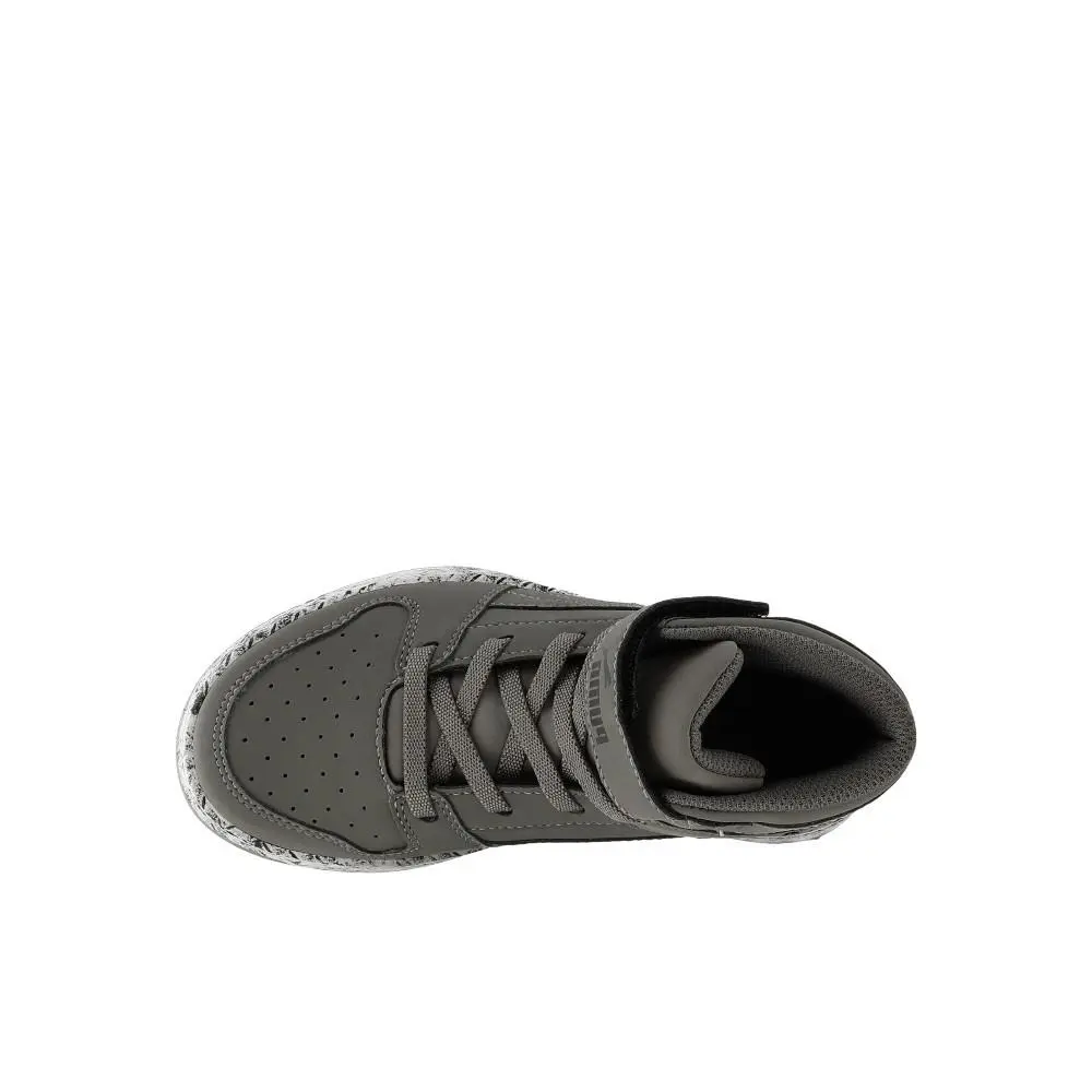 Puma shoes - PUMA Rebound Layup Nbk Trek Lace Up  Youth - 40644701 - Grey 2