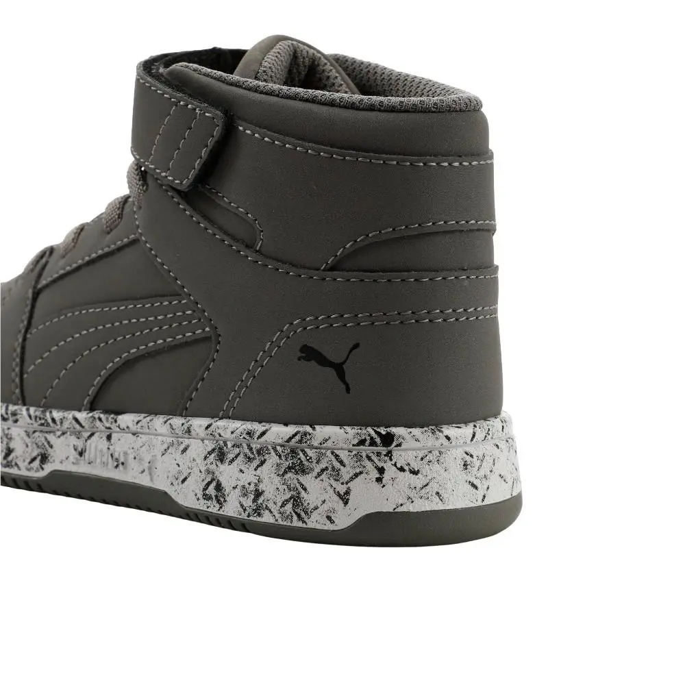 Puma shoes - PUMA Rebound Layup Nbk Trek Lace Up  Youth - 40644701 - Grey 13