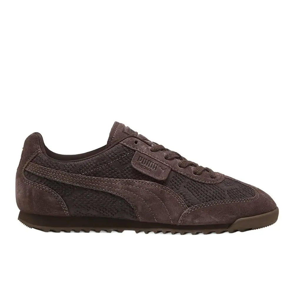 Puma Arizona Lace Up Womens Brown Sneakers Casual Shoes 40784301