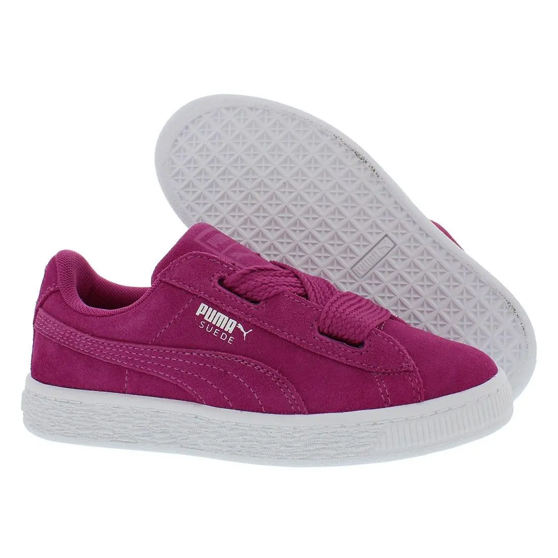 Suede Heart PS Girls Shoes by Puma