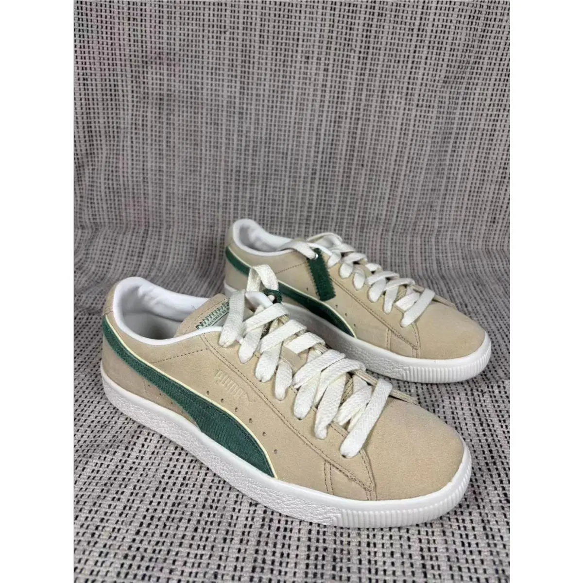 Puma shoes - PUMA Suede - Suede - 388148-01 - Green 0