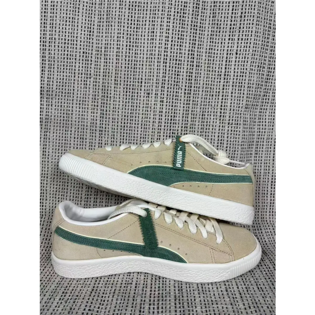 Puma shoes - PUMA Suede - Suede - 388148-01 - Green 5