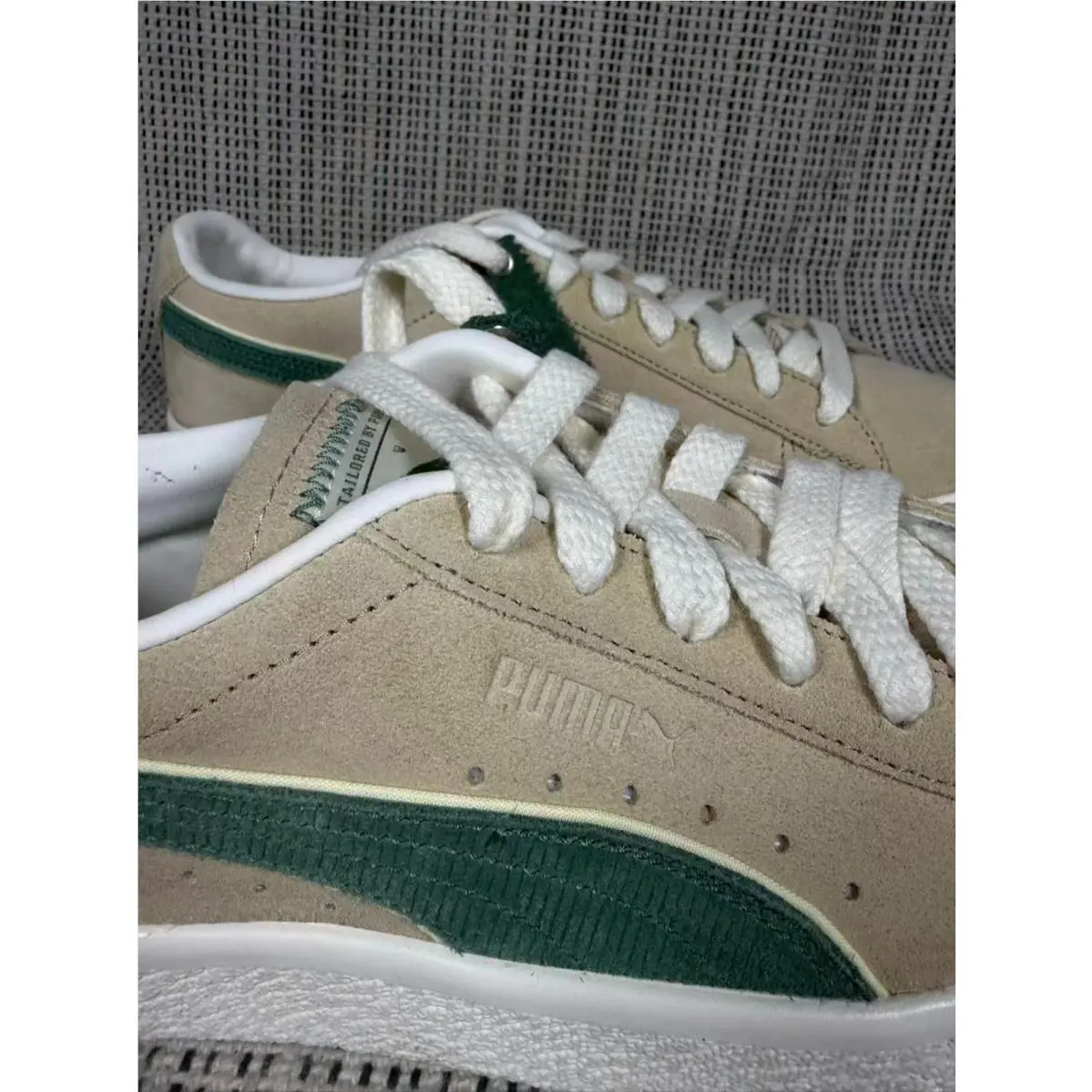 Puma shoes - PUMA Suede - Suede - 388148-01 - Green 17