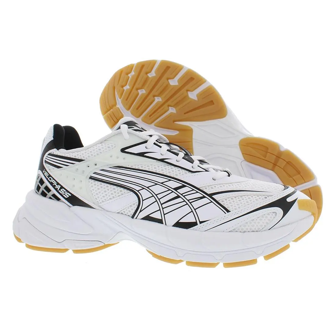 Puma shoes - Puma White/Puma Black, Main: White 4