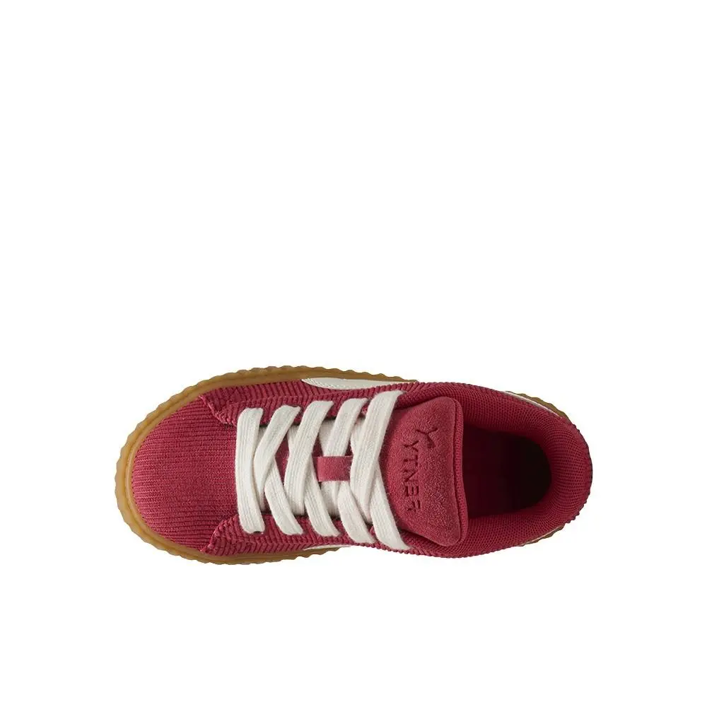 Puma shoes - PUMA Fenty X  Creeper Phatty Corduroy Lace Up  Youth - 39987304 - Red 2