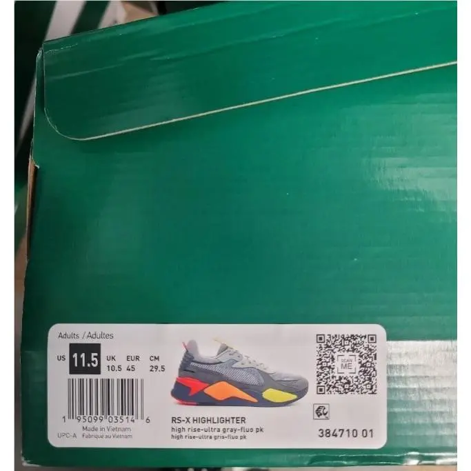 Puma shoes - Puma RS-X - 384710 01 - Yellow 6