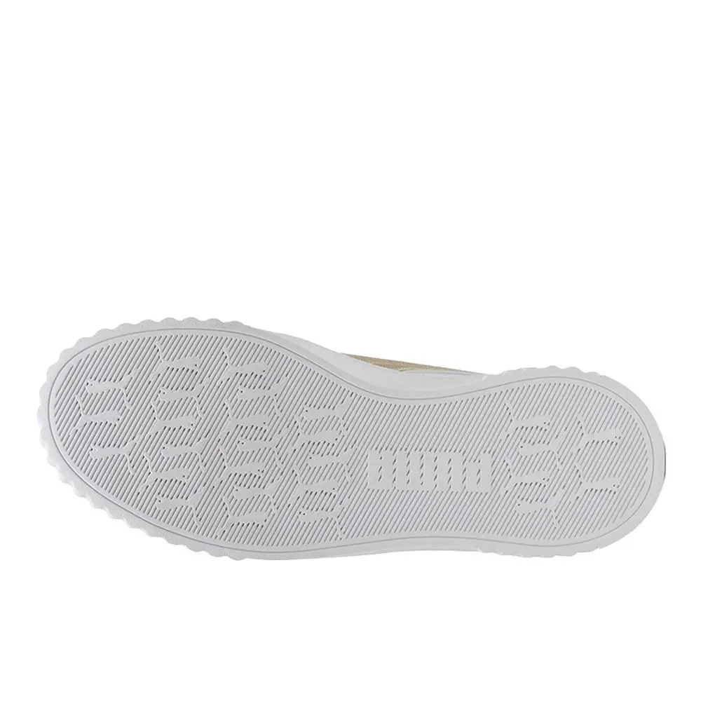 Puma shoes - PUMA Carina 3.0 Metallic Whisper Lace Up - 40451102 - White 3