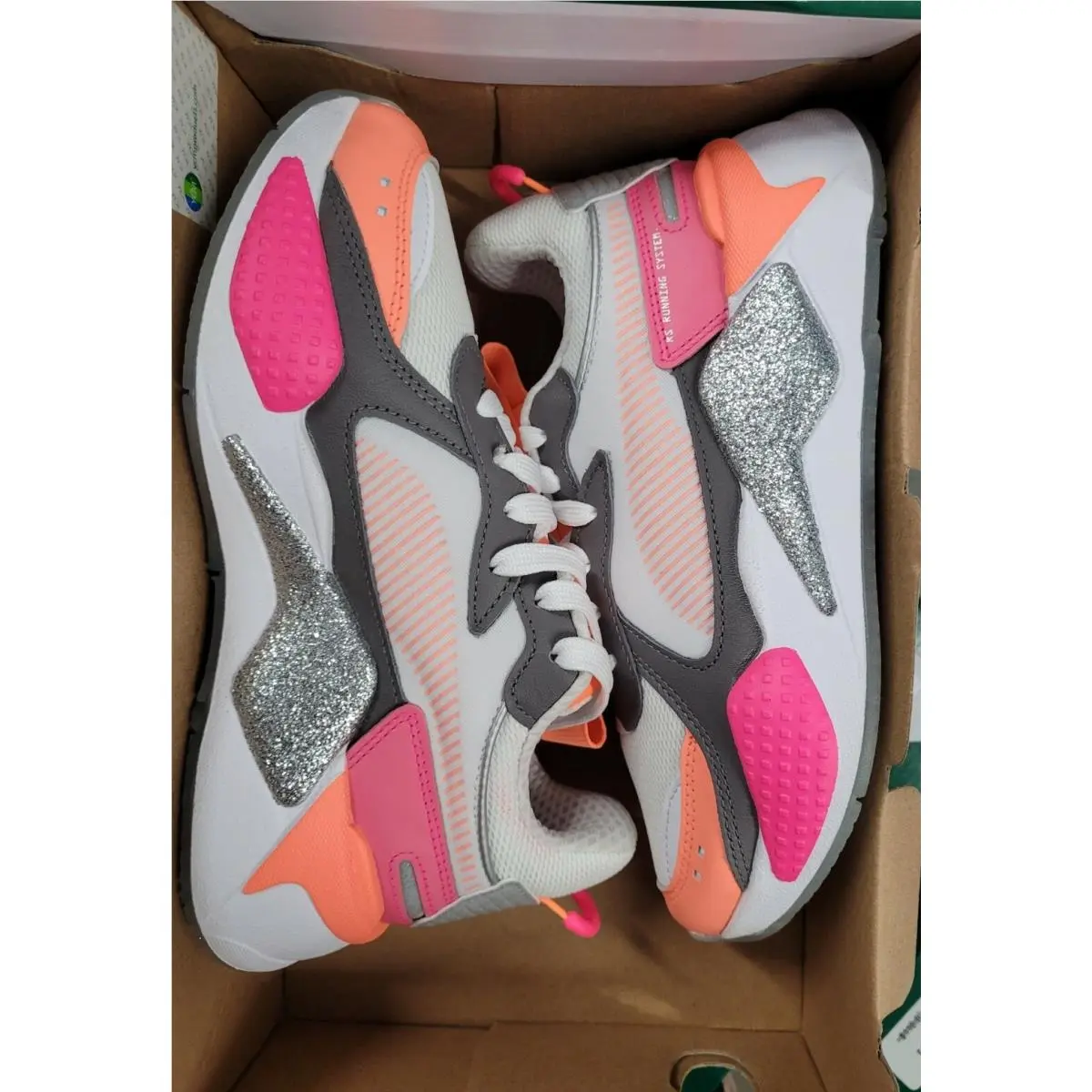 Puma shoes - PUMA RS-X - 374520-01 - White/Team Gold 0