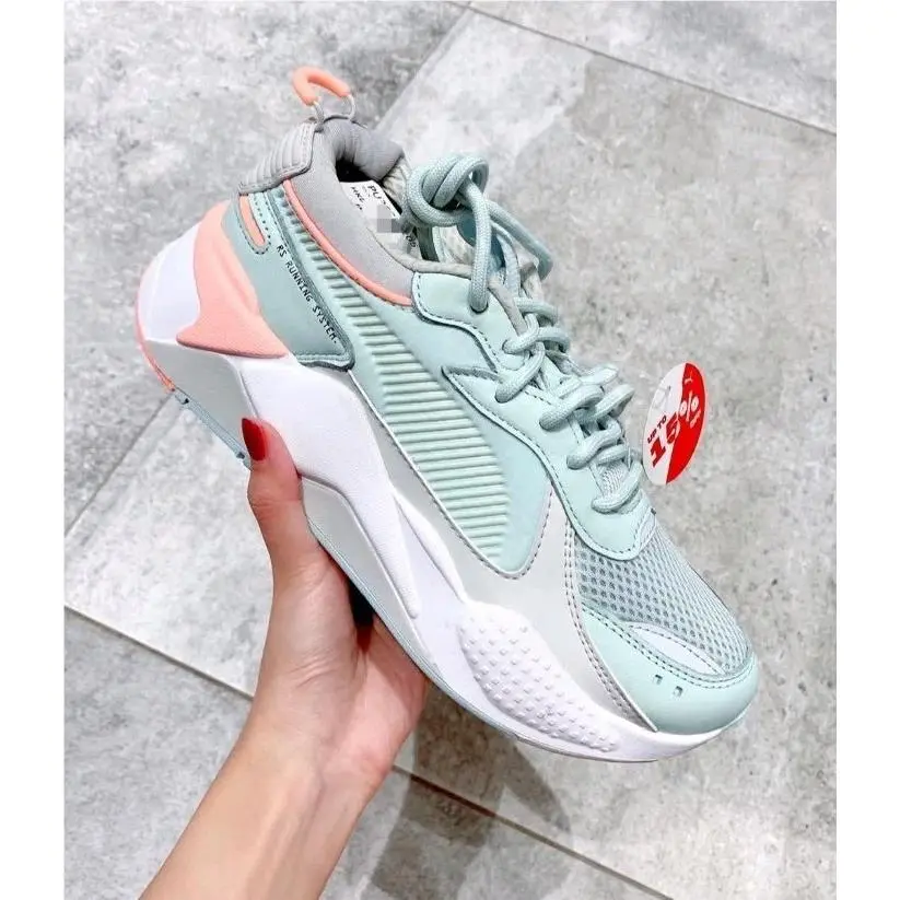 Rs-x Women`s Running Shoes 370751 05 Seafoam Green Pink Sz 7.5 by Puma