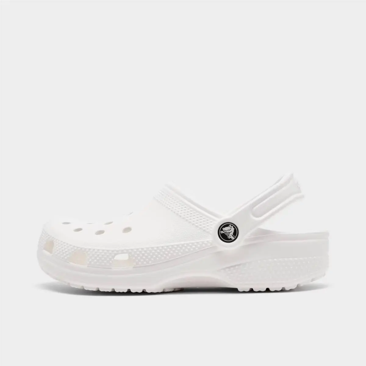 Big Kids` Crocs Classic Clog Shoes White 206991G 100