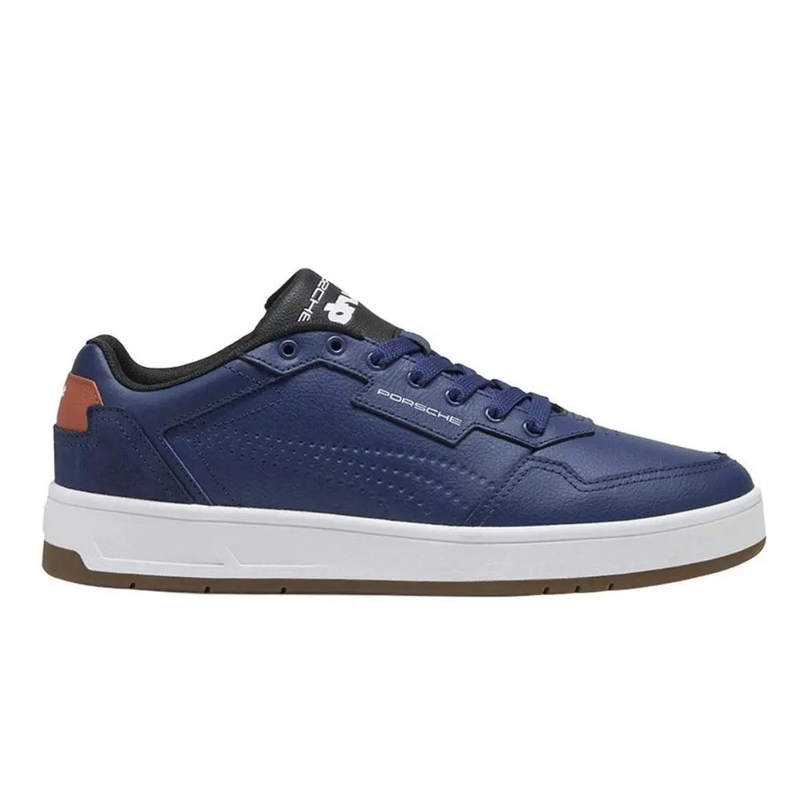 Porsche Legacy Court Classic Lux Lace Up Mens Blue Sneakers Casual Size 11 by Puma