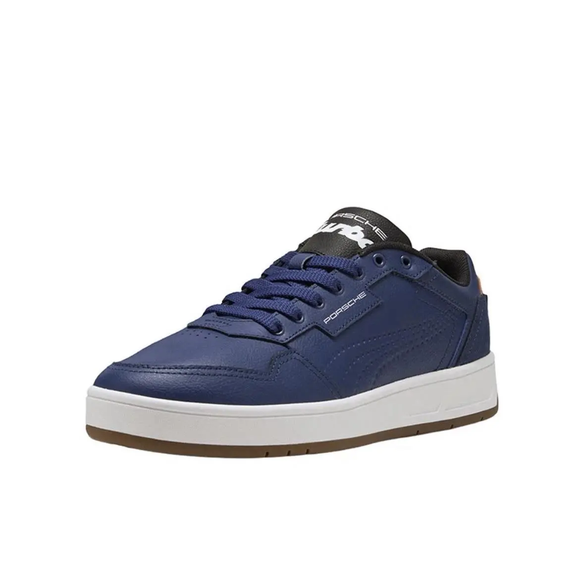 Puma shoes - PUMA Porsche Legacy Court Classic Lux Lace Up - 30909401 - Blue 0