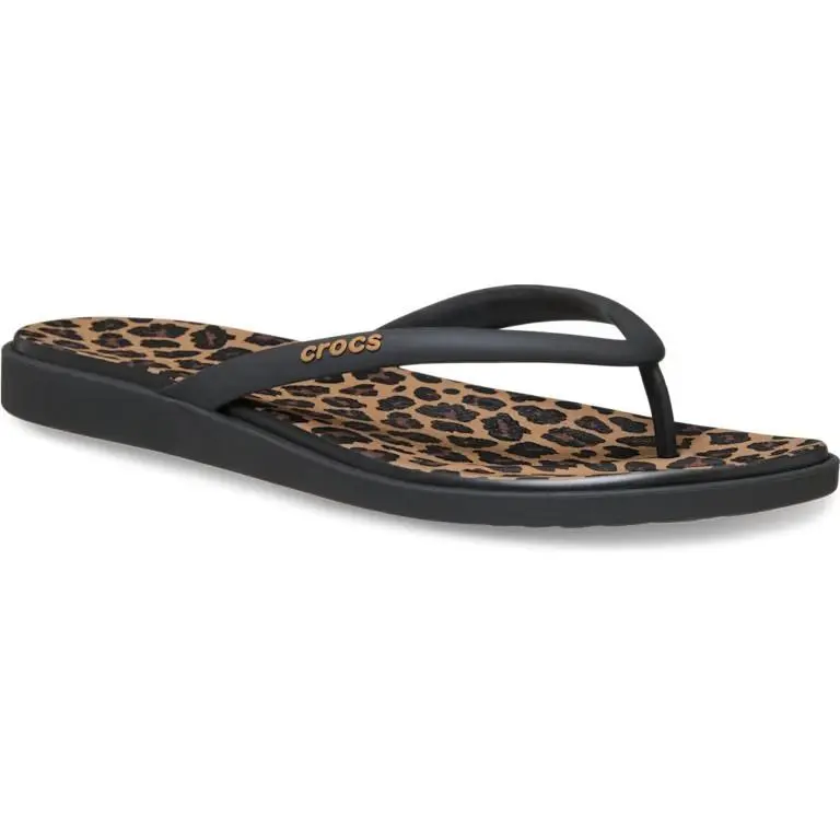 Crocs shoes - Black/Sepia/Leopard 7