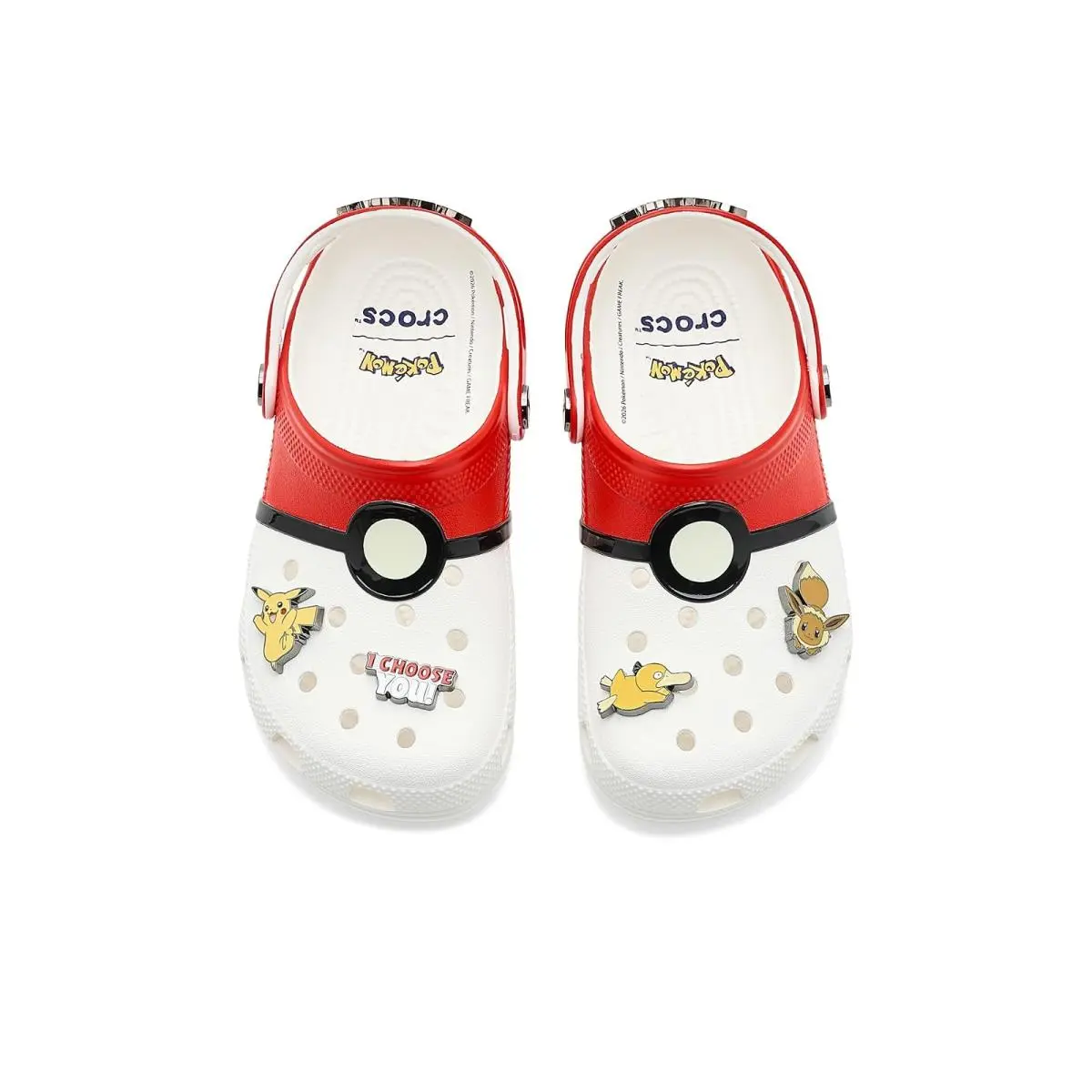 Crocs shoes - Poke Ball 0